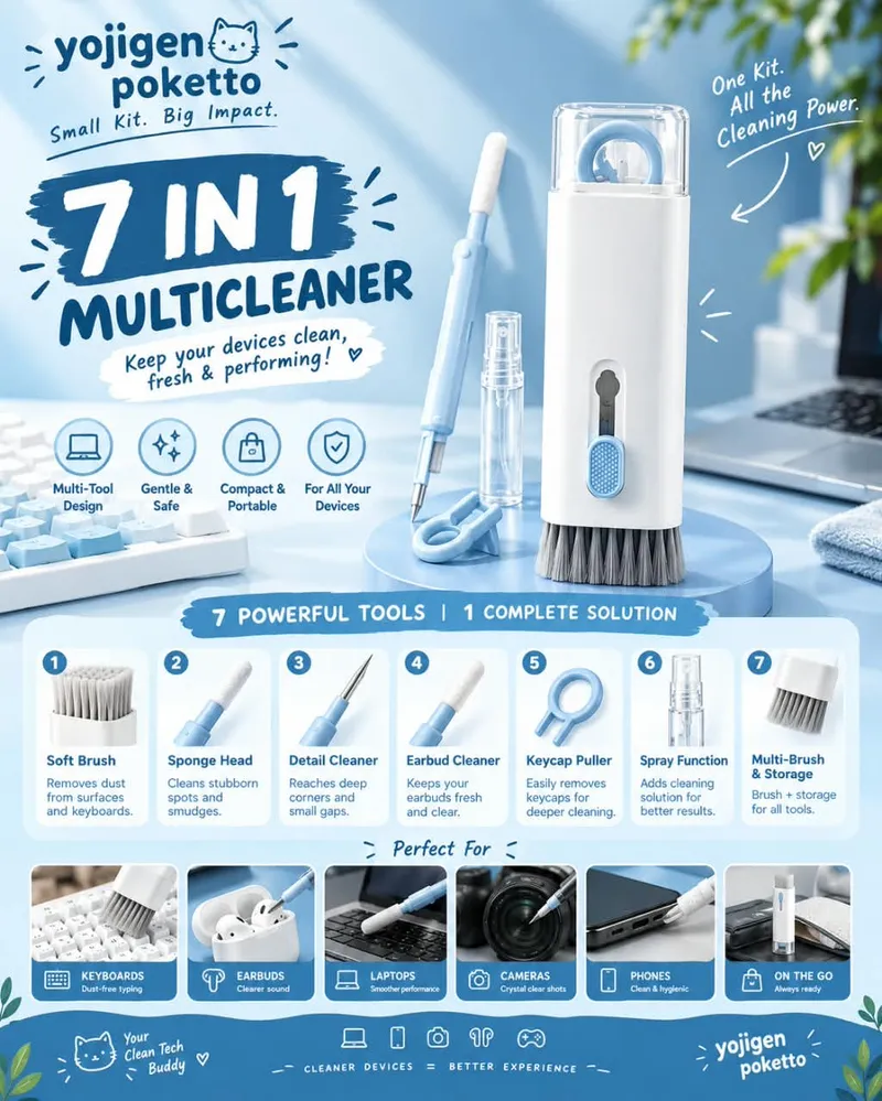 7 in 1 multicleaner